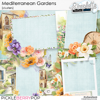 Mediterranean Gardens (clusters) by Simplette