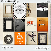 Boo-tiful fall Journal Cards