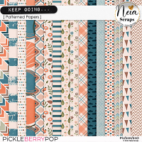 Keep Going - Patterned Papers - by Neia Scraps