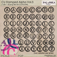 CU Stamped Alpha Vol.3