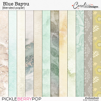 Blue Bayou-Blended paper