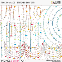 Time For Cake | Stitched Confetti