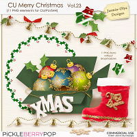 CU Merry Christmas Vol.23 (Jasmin-Olya Designs)