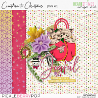 Countdown to Christmas Mini Kit by Heartstrings Scrap Art