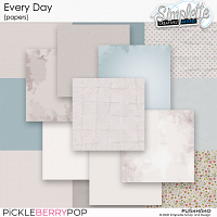 Every Day (papers) by Simplette