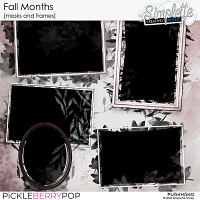 Fall Months (masks and frames) by Simplette