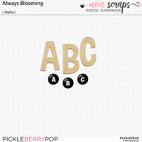 Always Blooming - Alpha - by Neia Scraps