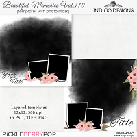 Beautiful Memories Templates Vol.110 by Indigo Designs