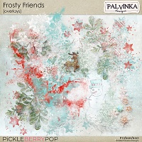 Frosty Friends Overlays