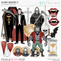 Scary Movies2 Layered Templates (CU)