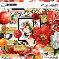 Little She Snake - Chinese New Year - full kit