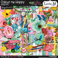 Colour Me Happy Page Kit