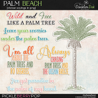 Palm Beach: Sticker Sayings