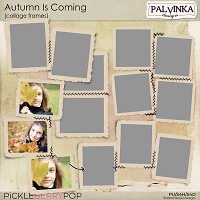 Autumn Is Coming Collage Frames