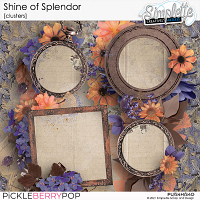 Shine of Splendor (clusters) by Simplette