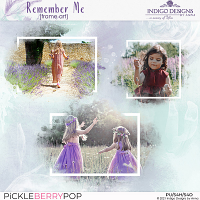 Remember Me Frame Art by Indigo Designs by Anna 