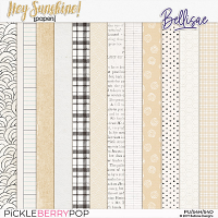 HEY SUNSHINE | papers by Bellisae