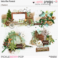 Into the Forest - Clusters - by Neia Scraps