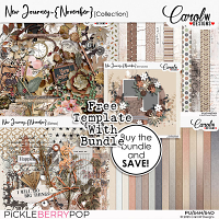 New Journey-{November} Collection+Free template