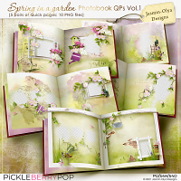 Spring in a garden - Photobook QPs Vol.1 (Jasmin-Olya Designs)