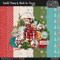 Santa Claus Is Back In Town [Mini] by Cindy Ritter 