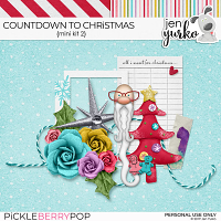 Countdown to Christmas: Mini Kit 2 by Jen Yurko