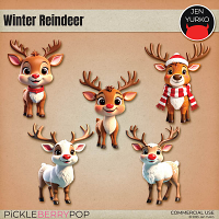 CU Winter Reindeer