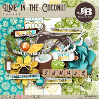 Lime In The Coconut Mini Kit by JB Studio