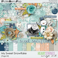 My Sweet Snowflake Page Kit