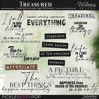 Treasured ~ Word Art 