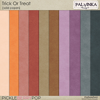 Trick Or Treat Solid papers