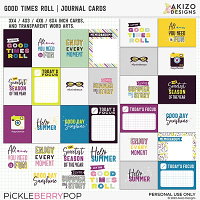 Good Times Roll | Journal Cards