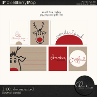 DEC. documented - journal cards