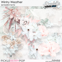 Wintry Weather (embellishments) by Simplette