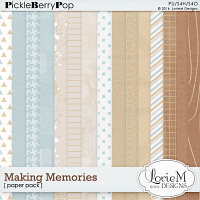 Making Memories Paper Pack