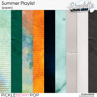 Summer Playlist (papers) by Simplette