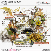 Crisp Days Of Fall-Artbits&word art