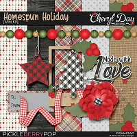 Homespun Holiday Mini Kit by Cheryl Day Designs