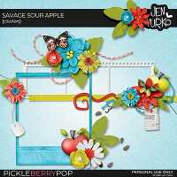 Savage Sour Apple: Clusters