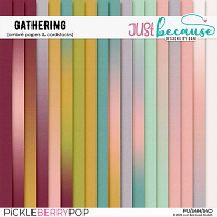 Gathering Ombré Papers & Cardstocks by JB Studio