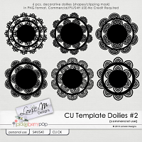 CU Template Doilies #2 (Shapes/Clipping Mask)  