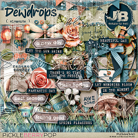 Dewdrops Elements by JB Studio