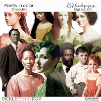 Poetry in Color Characters