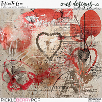 Infinite Love Playing with Brushes by et designs