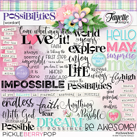 Possibilities: WordArt