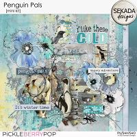 Penguin Pals  [mini kit] by Sekada Designs