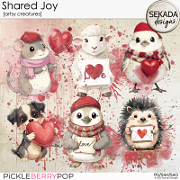 Shared Joy [artsy creatures] by Sekada Designs