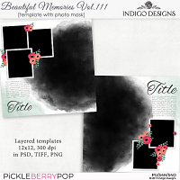 Beautiful Memories Templates Vol.111 by Indigo Designs