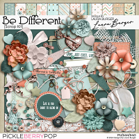 Be Different Scrap Kit-Designs by Laura Burger 