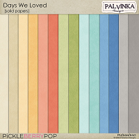Days We Loved Solid Papers